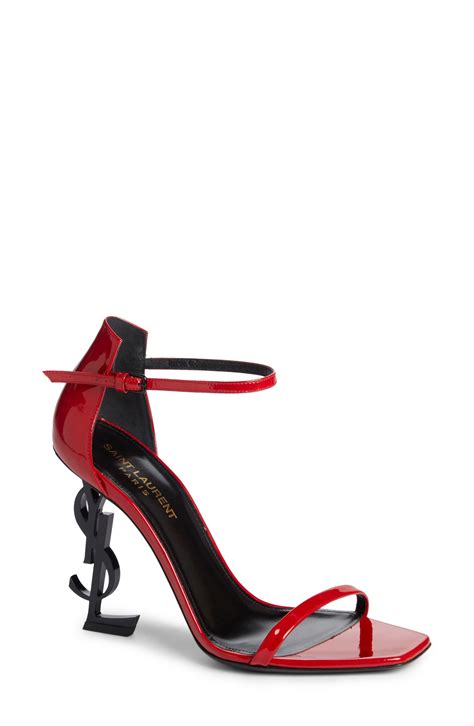 cherry red ysl heels|Saint Laurent women heels .